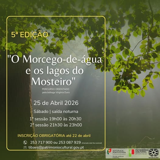 O Morcego-de-Água e os Lagos do Mosteiro