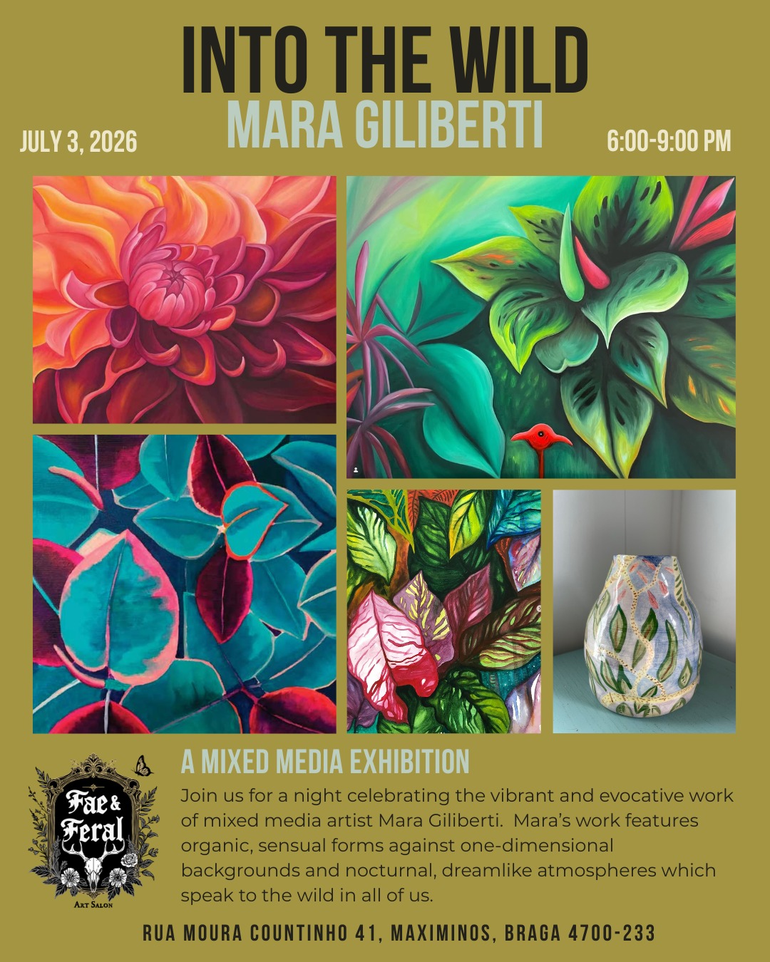 Fae and Feral Art Salon Exhibition