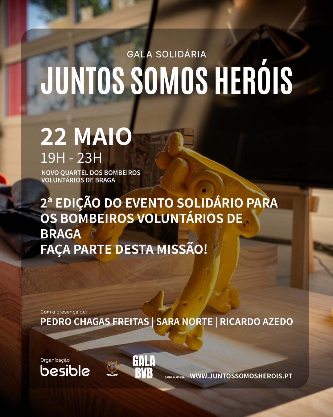 2ª Edição da Gala Solidária "Juntos Somos Heróis"