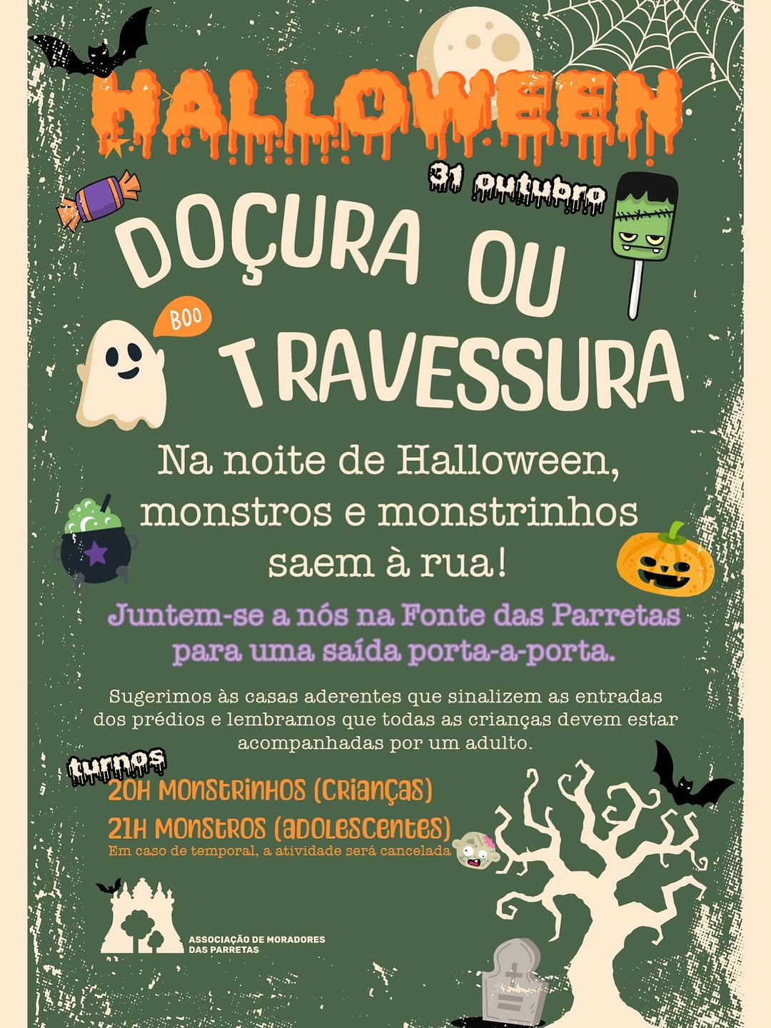Monstros Invadem as Parretas
