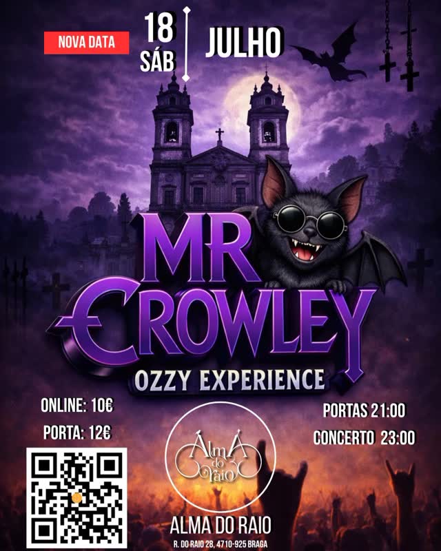 MR CROWLEY apresenta «OZZY EXPERIENCE»