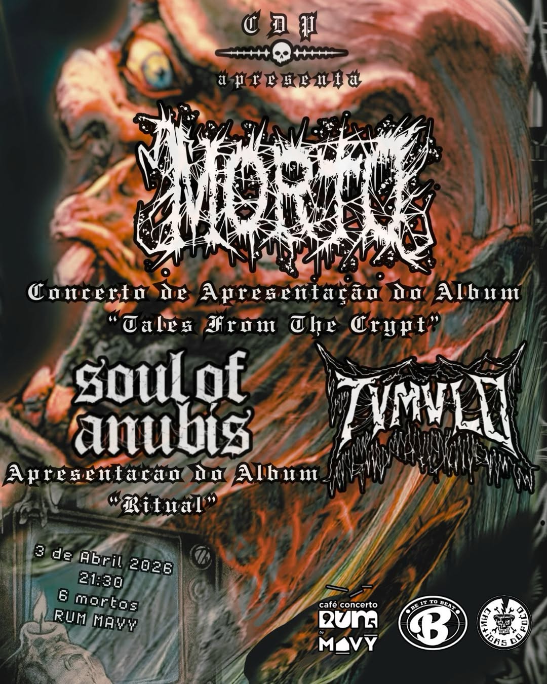 morto.band apresenta «TALES FROM THE CRYPT»