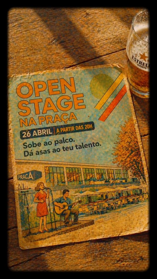 Open Stage apresenta «Na Praça»