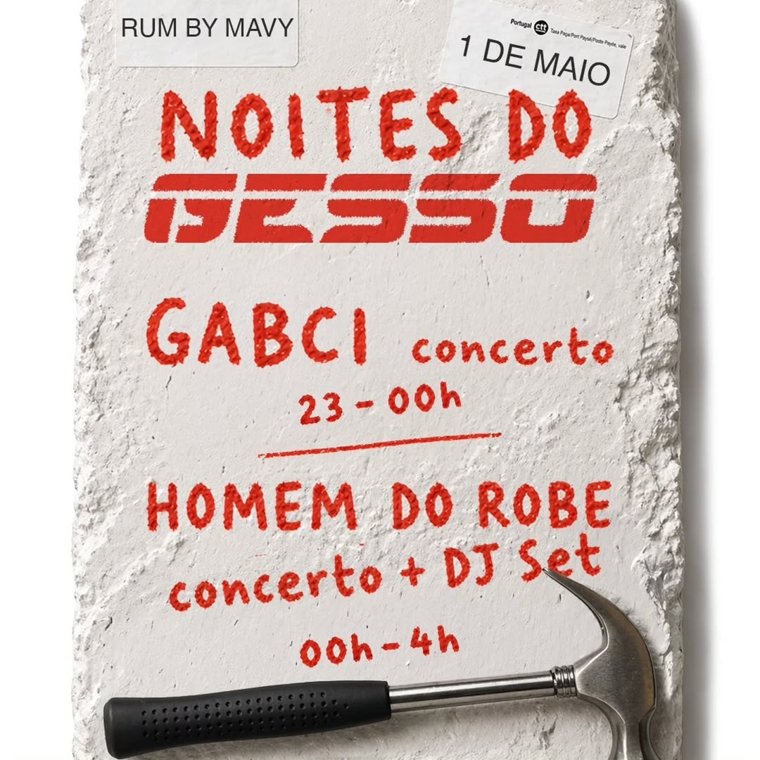 Gabci apresenta NOITES DO GESSO