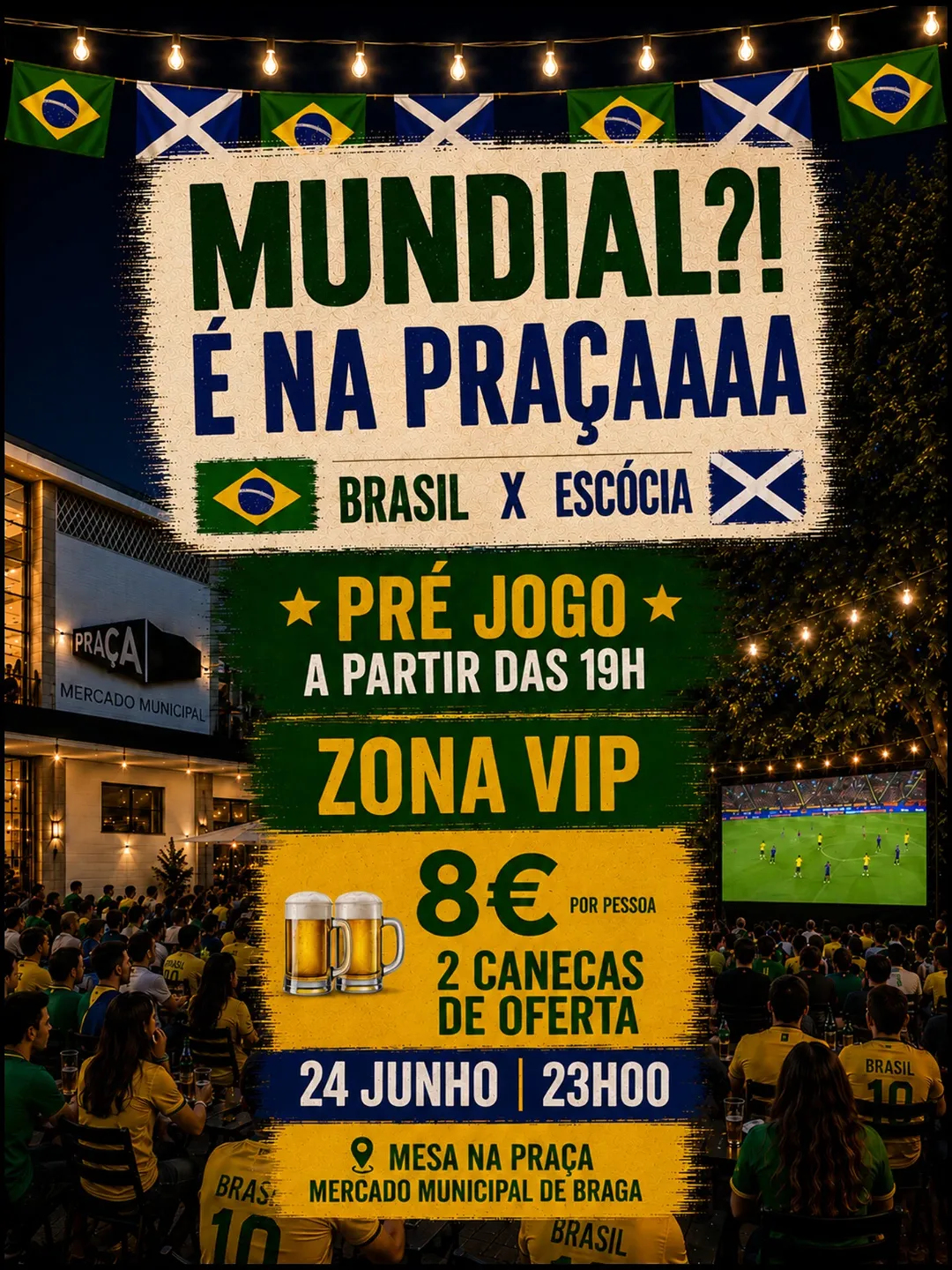 Brasil x Escócia — Futebol ao Vivo