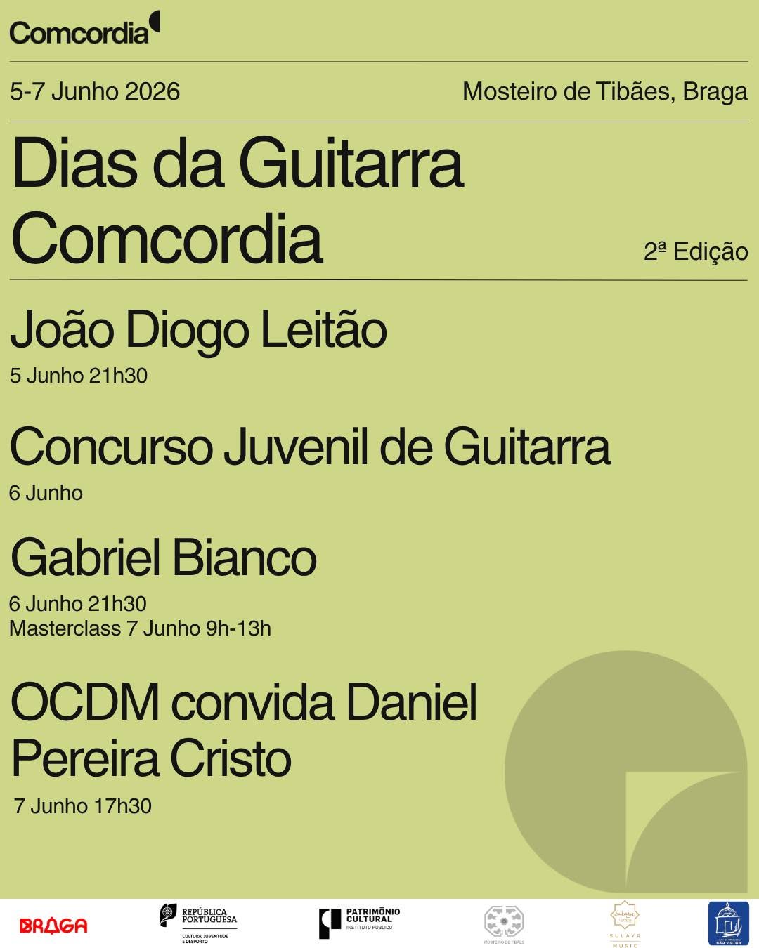 João Diogo Leitão e o Quarteto de Guitarras OCDM