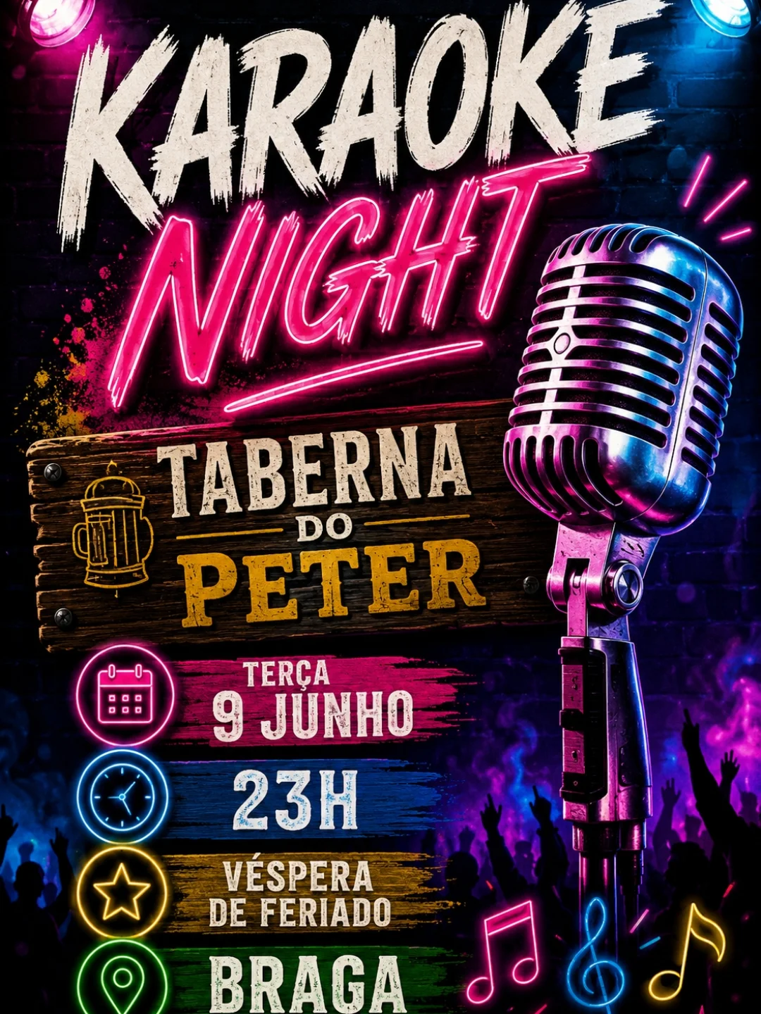 O MICRO É TEU TRAZ OS TEUS AMIGOS E DIVERTE-TE 🎙🎙