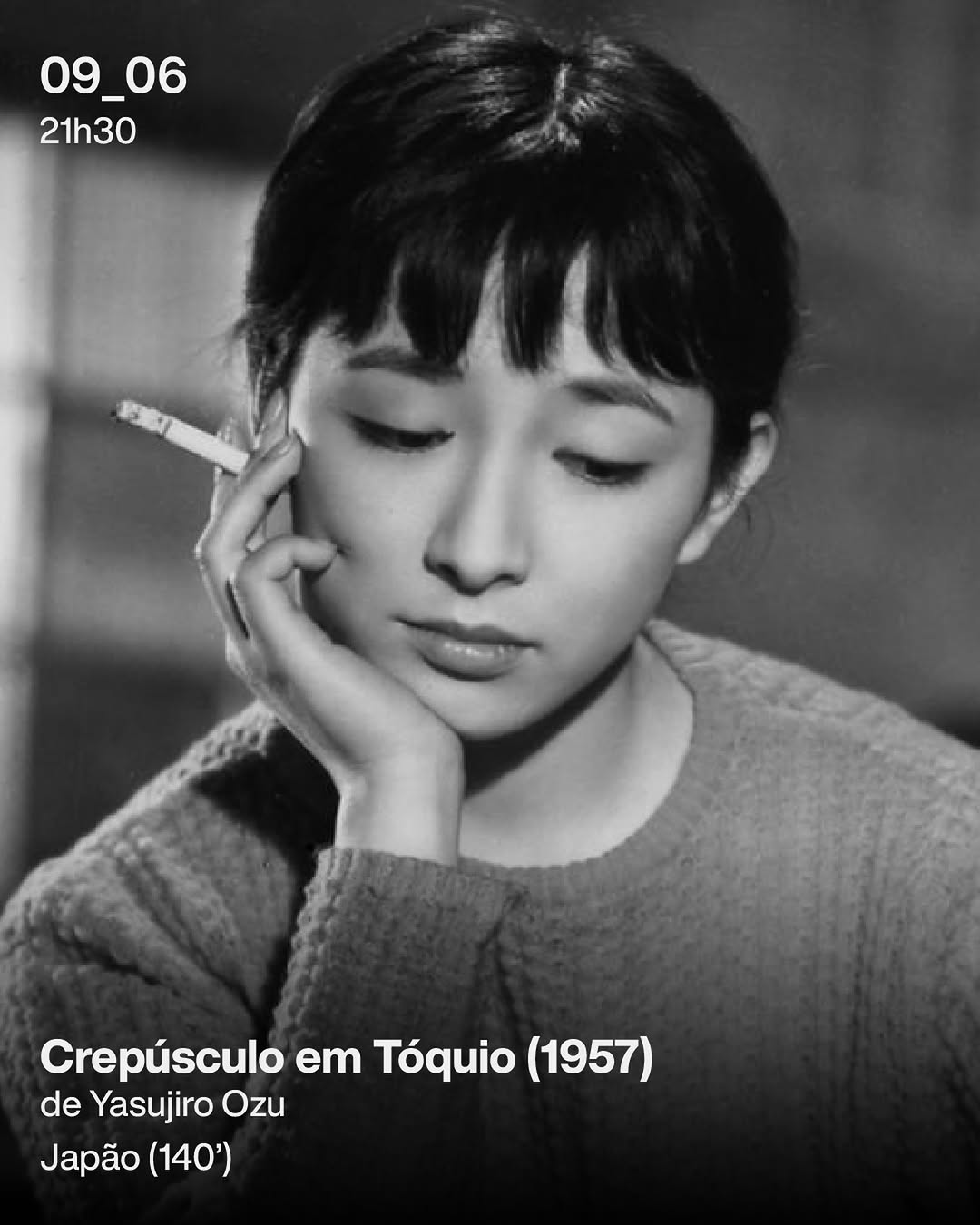 Yasujiro Ozu apresenta «Crepúsculo em Tóquio»