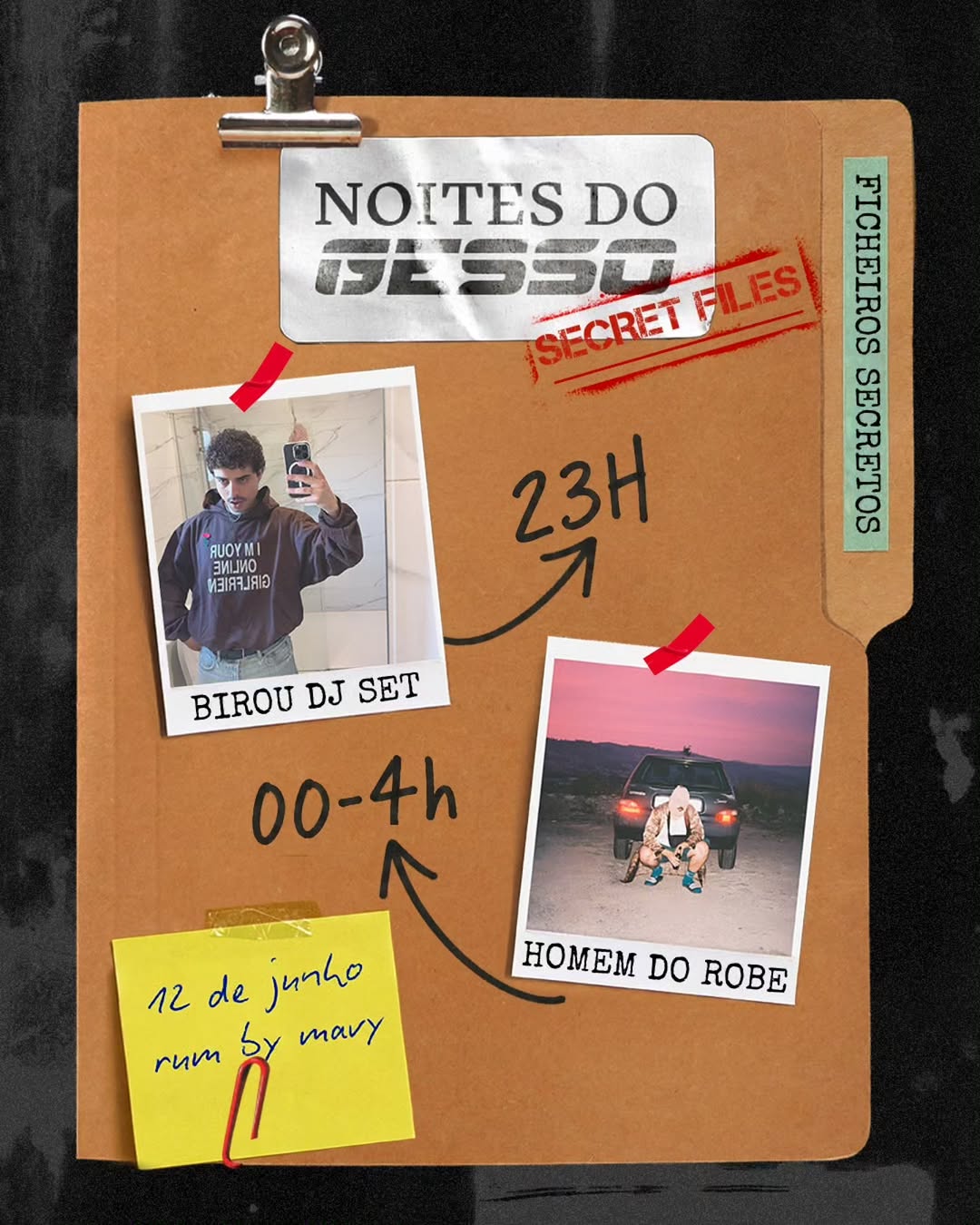 HOMEM DO ROBE — SECRET FILES