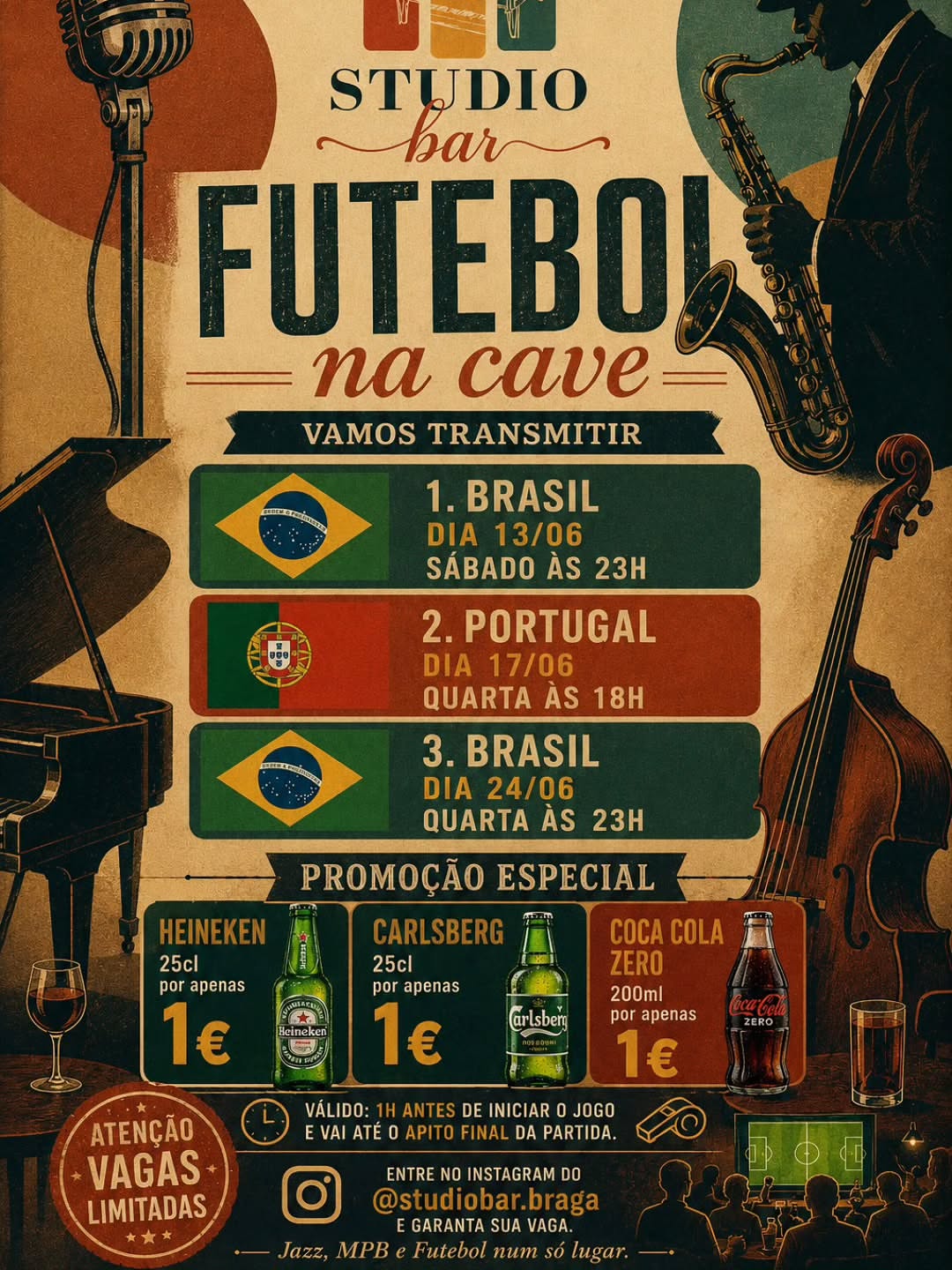 Menos Um Quinteto + Cláudio Oliveira