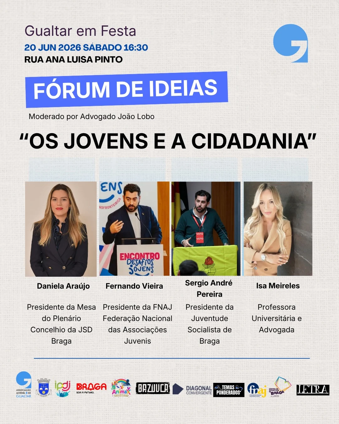 Fórum de Ideias: Jovens e Cidadania