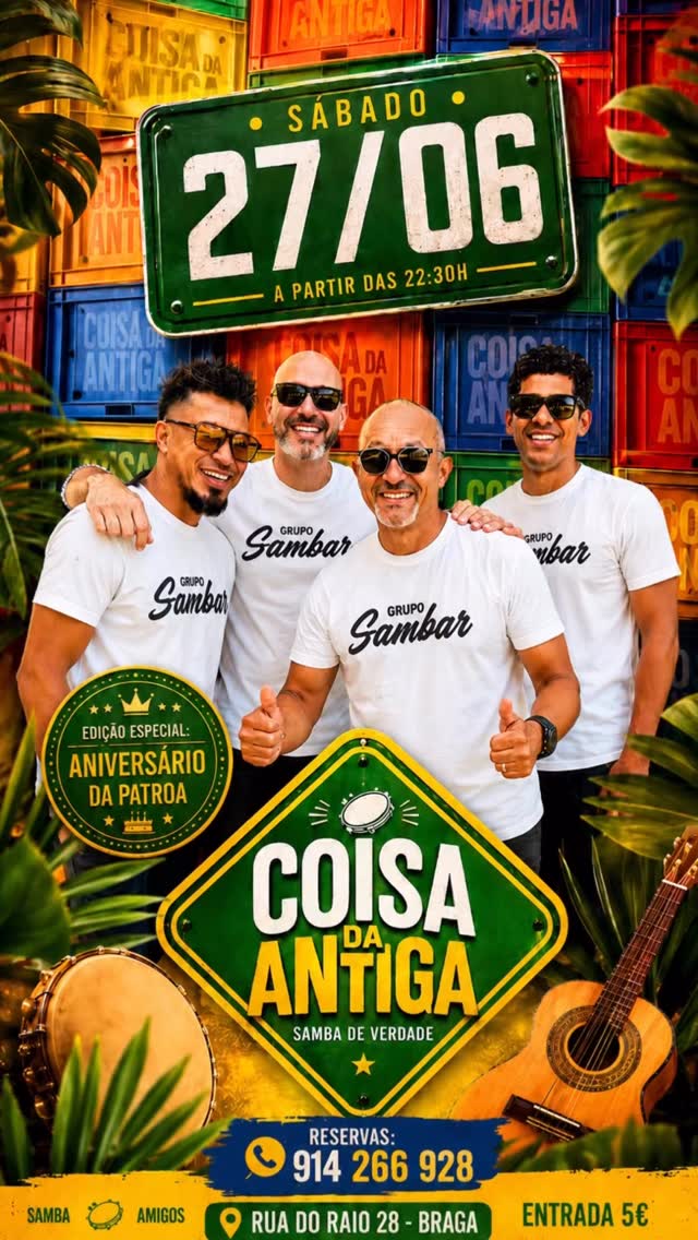 Grupo Sambar - Coisa da Antiga