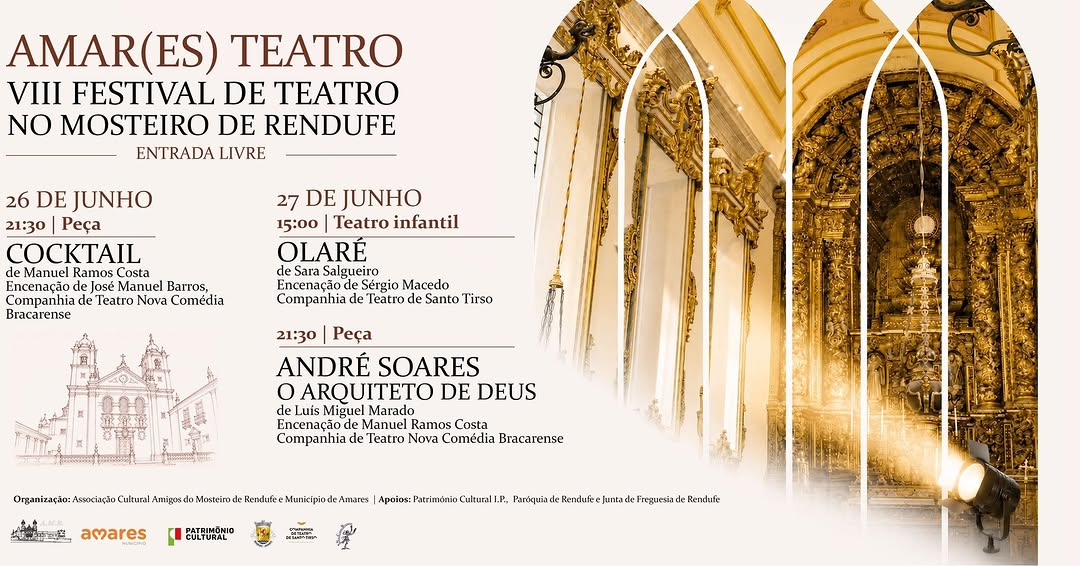 VIII FESTIVAL DE TEATRO NO MOSTEIRO DE RENDUFE