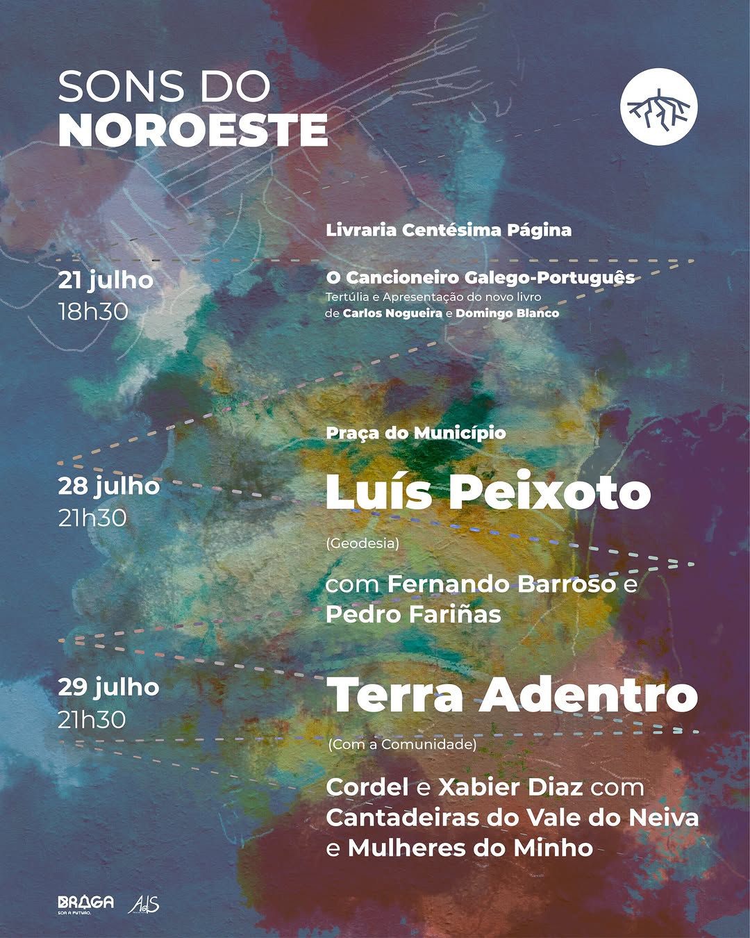 Luís Peixoto com Fernando Barroso + Pedro Fariñas