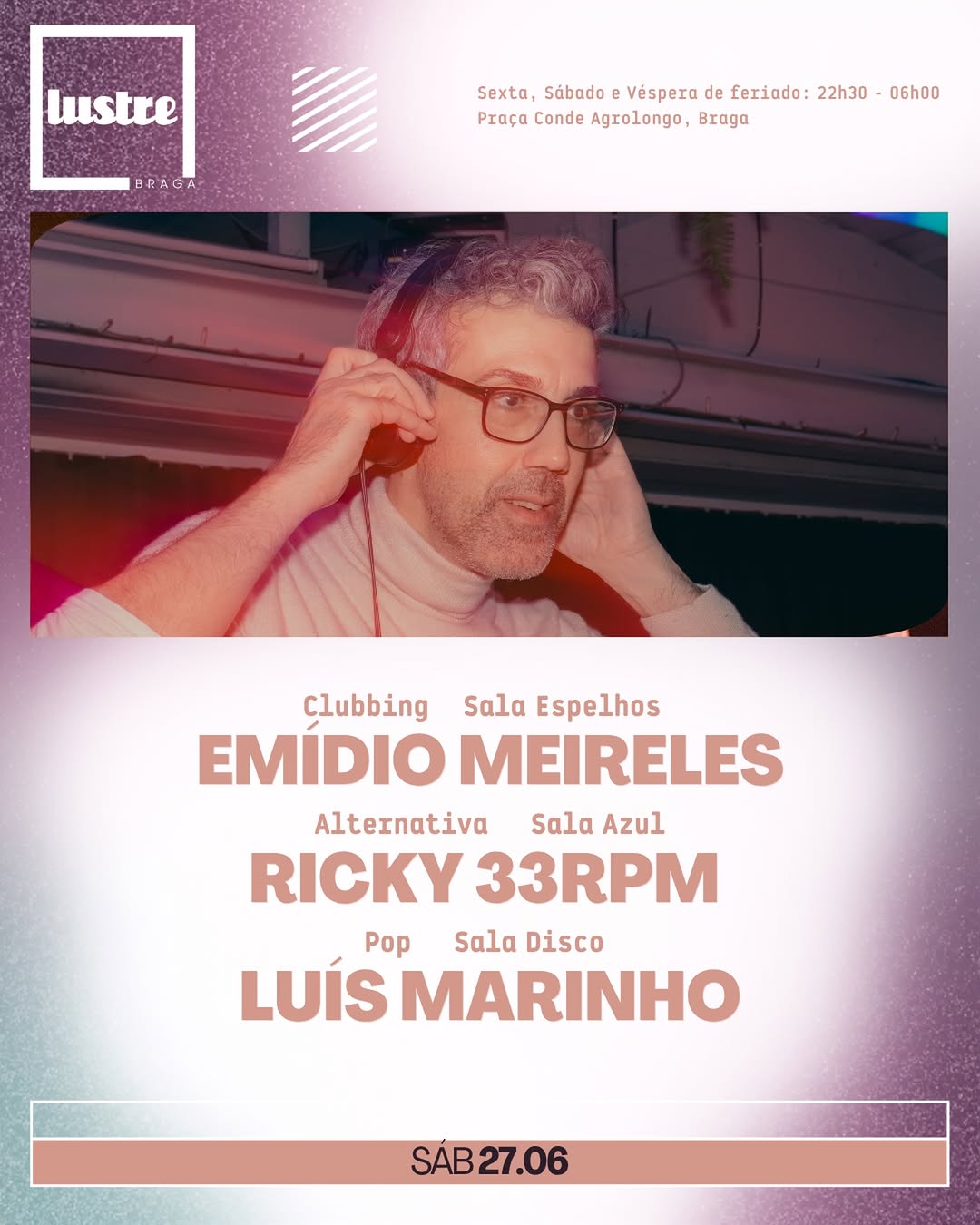 Emídio Meireles + Ricky 33RPM + Luís Marinho