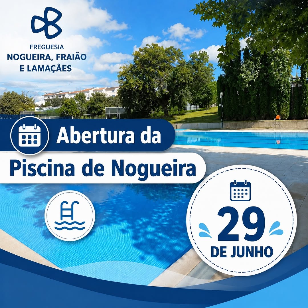 Entrada em Funcionamento da Piscina de Nogueira