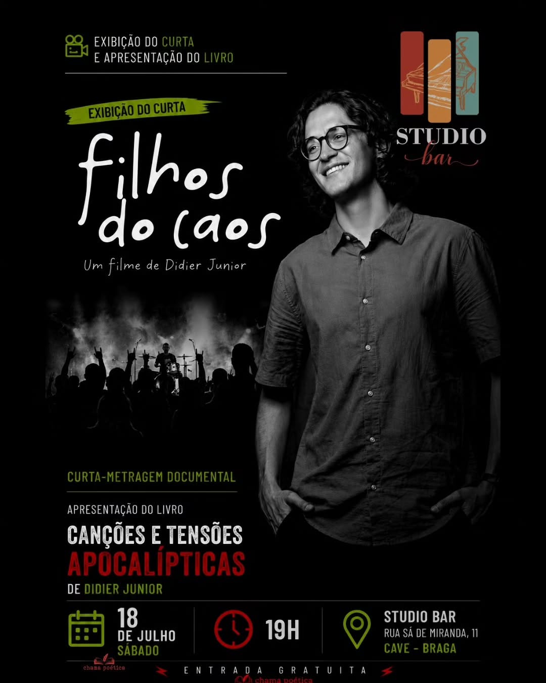 Filhos do Caos + Canções e Tensões Apocalípticas