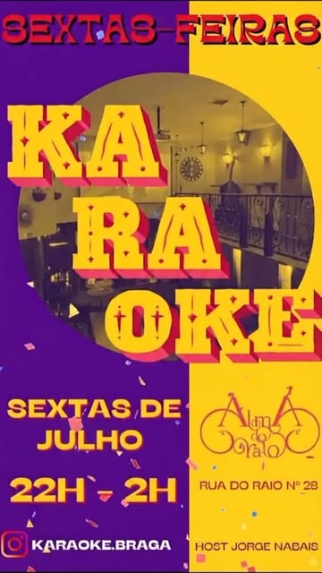 Karaoke com @karaoke.braga