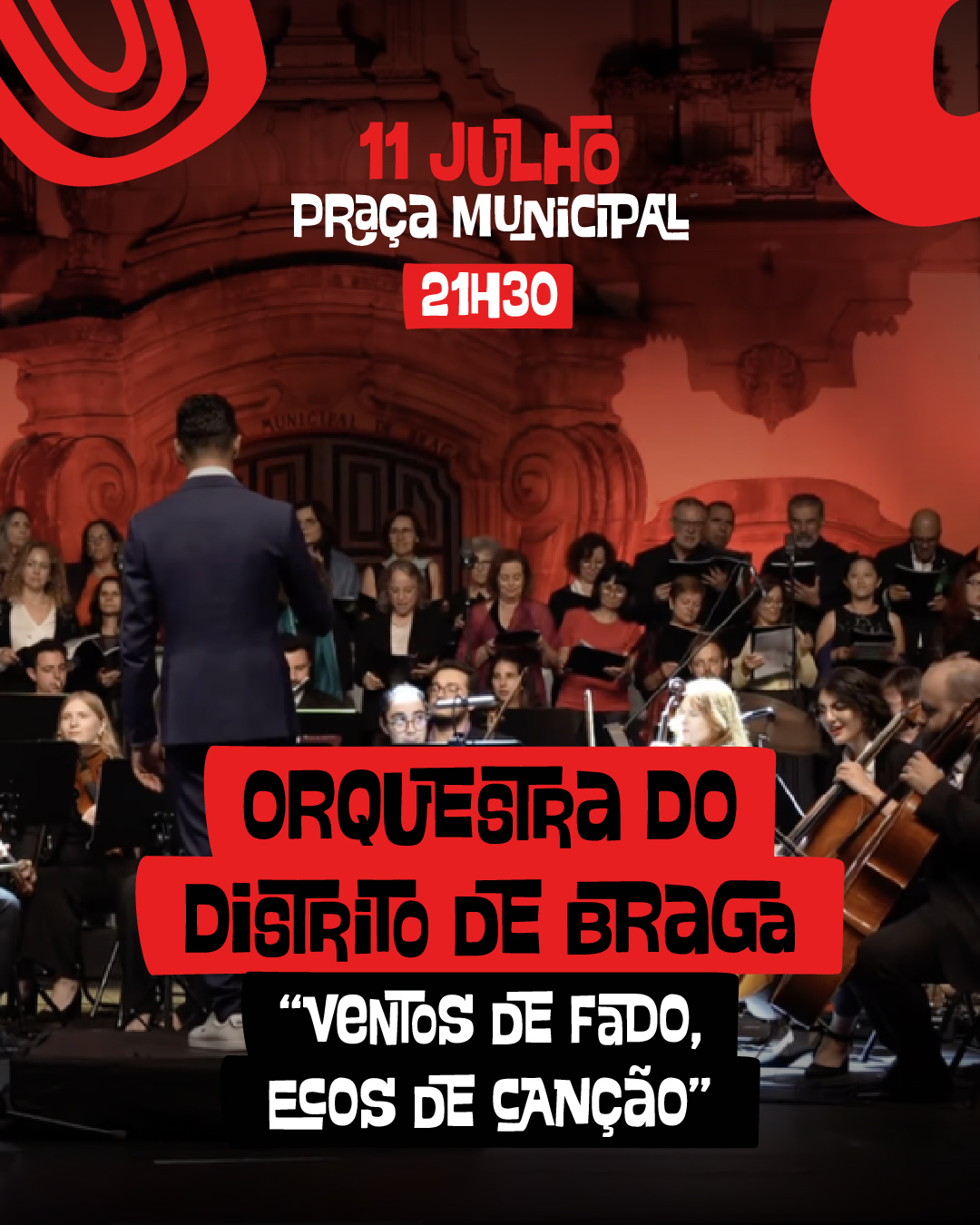Orquestra do Distrito de Braga apresenta «Ventos de Fado, Ecos de Canção»