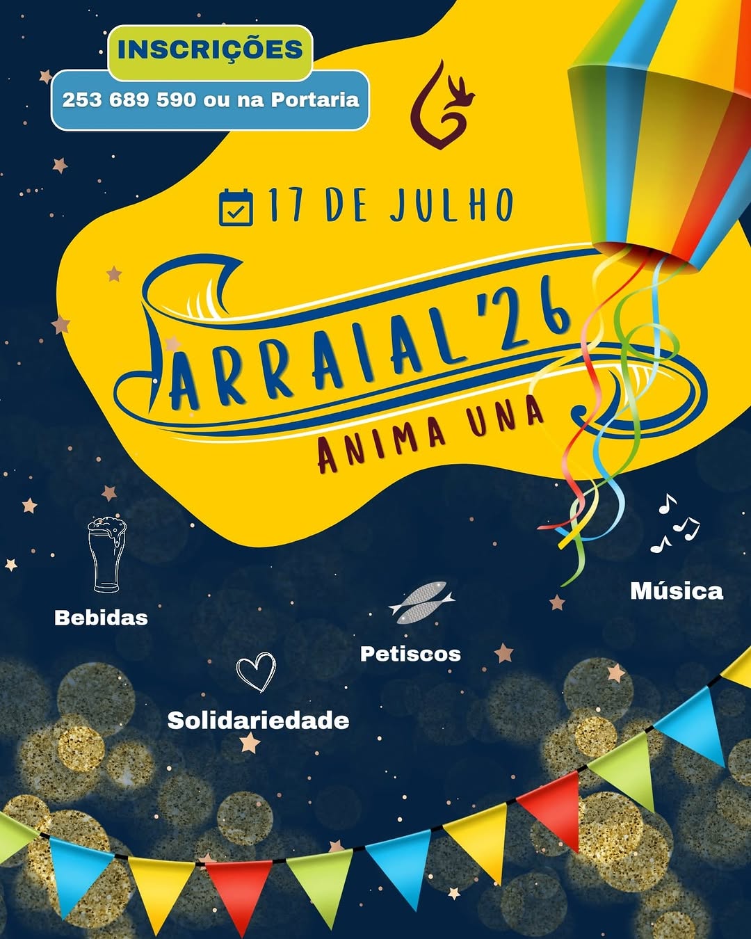 Arraial Solidário Anima Una