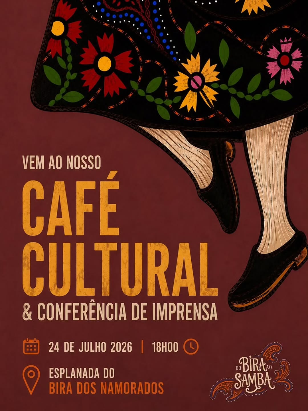 Conversar sobre a XII Edição do Do Bira ao Samba