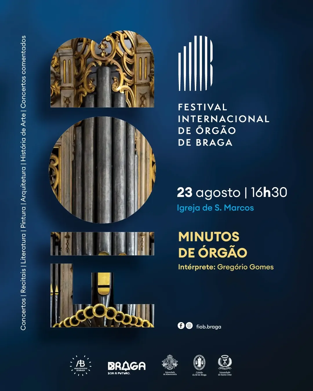 Gregório Gomes apresenta Minutos de Órgão