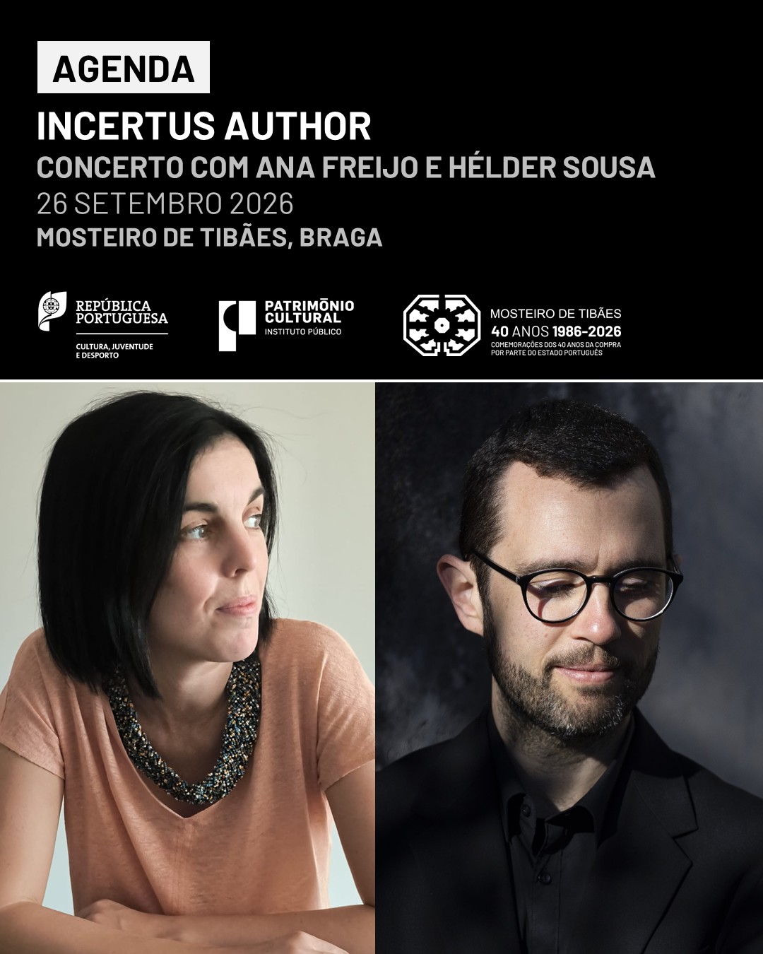 Incertus Author com Ana Freijo e Hélder Sousa