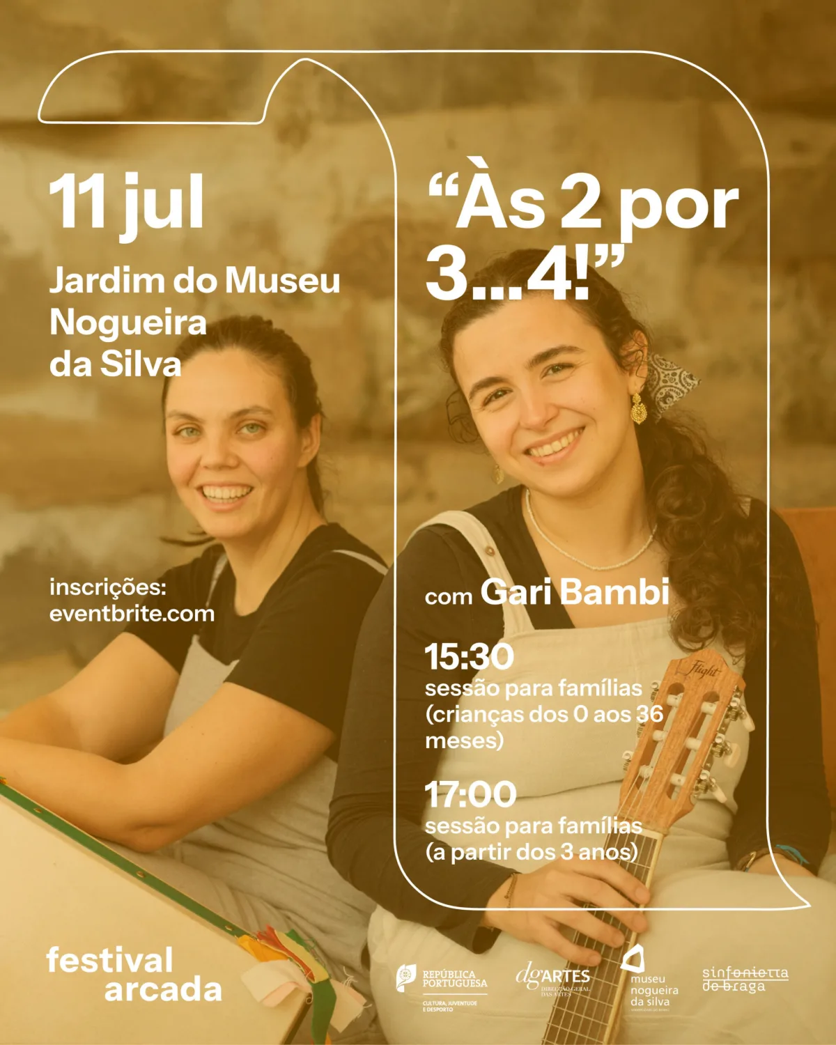 Às 2 por 3… 4! por Gari Bambi