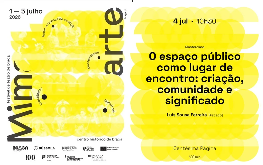 Masterclass: O espaço público como lugar de encontro: criação e comunidade