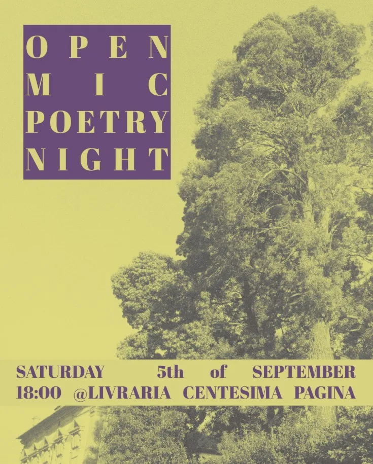  'Open mic poetry Night'  
